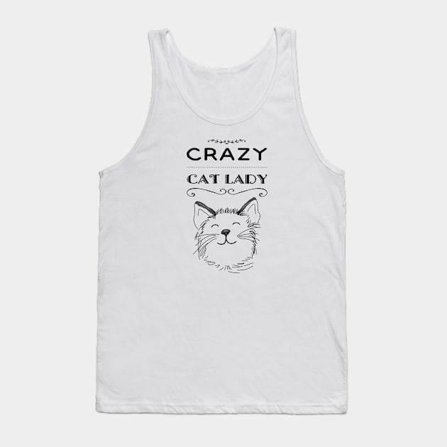 Crazy cat lady Tank Top by D&S Designs